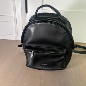 Mat & Nat Mini Black Backpack
